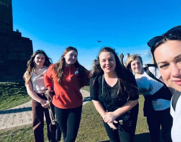 picture of young people outdoors