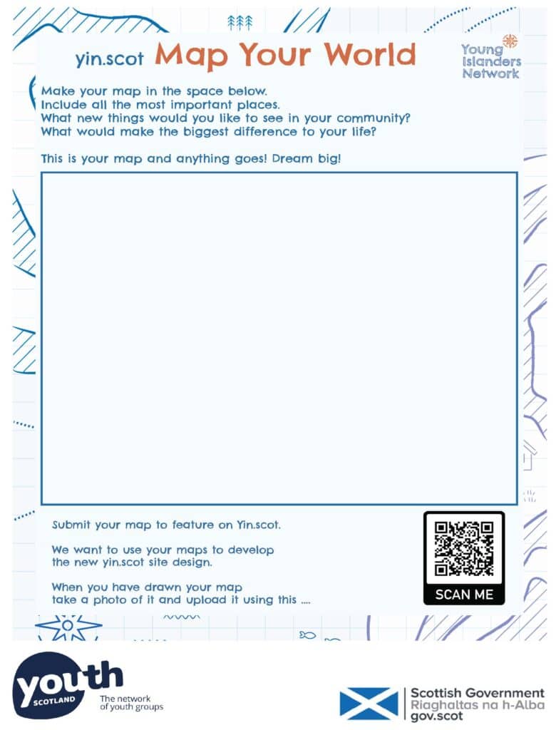 Click to download the second Map Your World Worksheet